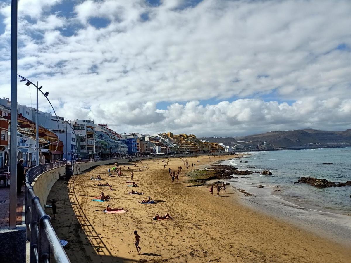 Estudio Vacacional W&G Las Canteras Con Bonitas Vistas Al Mar Лас-Пальмас-де-Гран-Канария Экстерьер фото