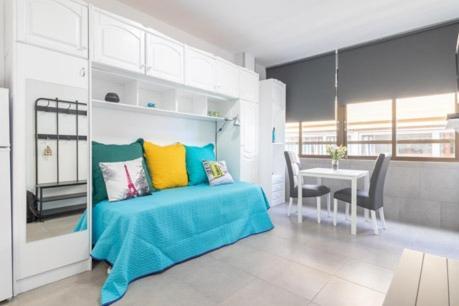 Estudio Vacacional W&G Las Canteras Con Bonitas Vistas Al Mar Лас-Пальмас-де-Гран-Канария Экстерьер фото